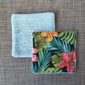 Coton lavable en éponge bambou Taaroa noir